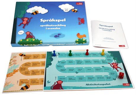 Pärmbilden för Språkspel – språkutveckling i svenska 