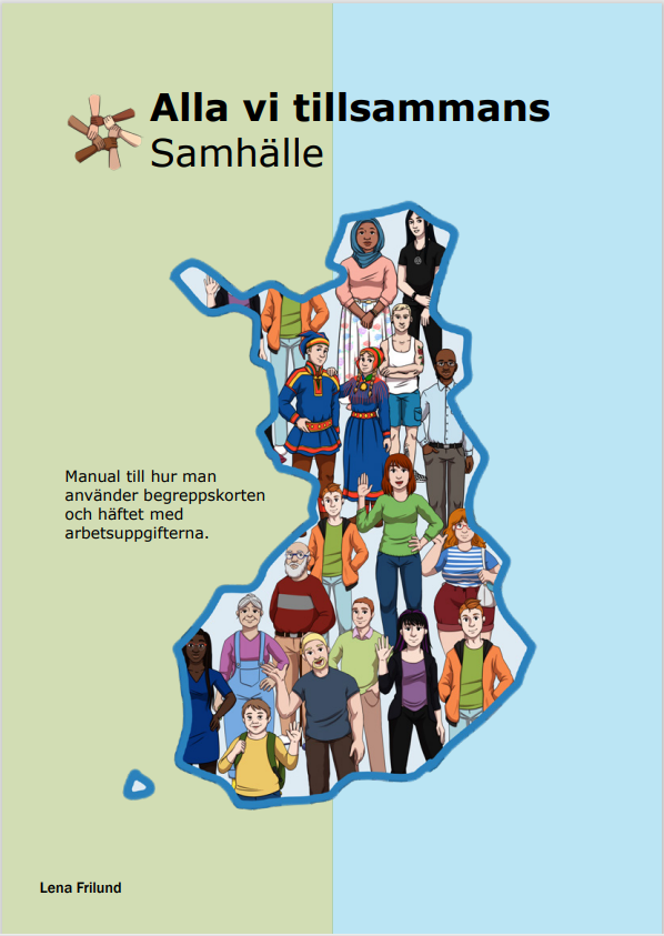 Pärmbilden för Alla vi tillsammans - Samhälle, handledning