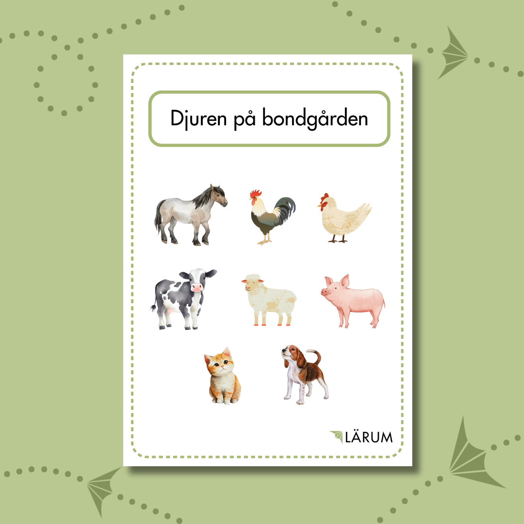 Pärmbilden för Djuren på bondgården