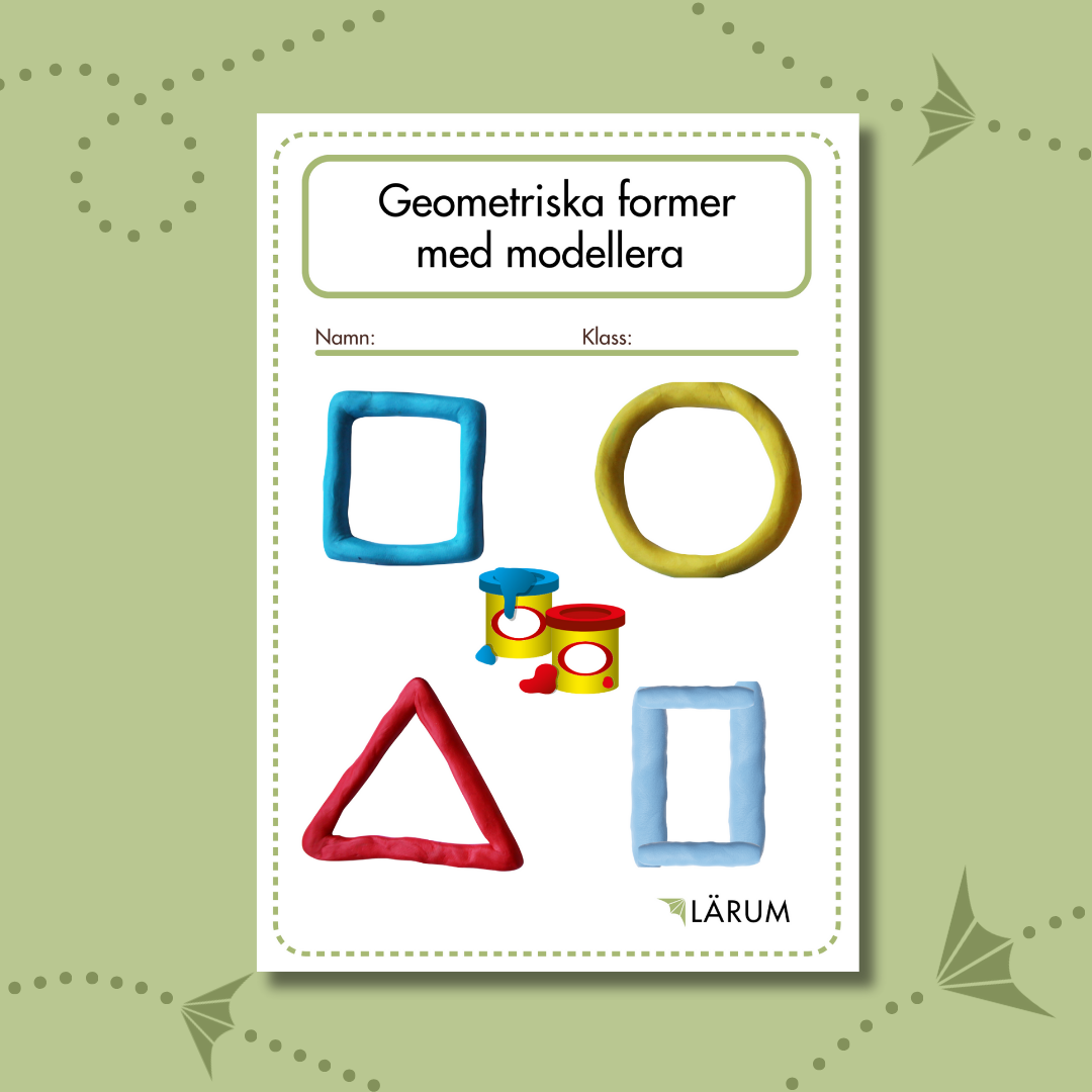 Pärmbilden för Geometriska former med modellera