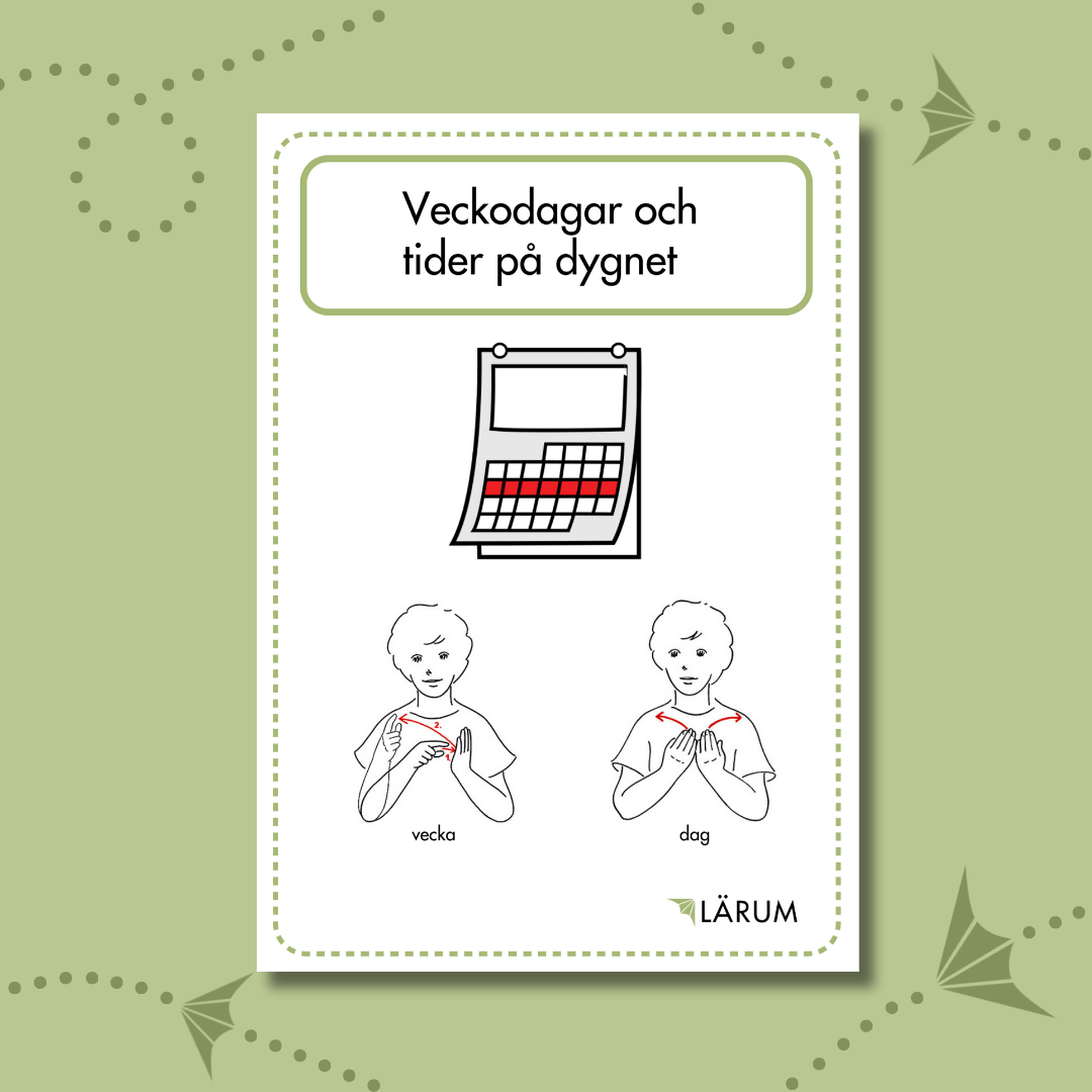 Pärmbilden för Veckodagar och tider på dygnet