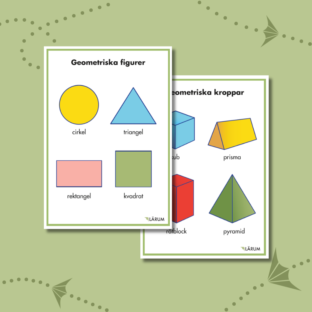 Pärmbilden för Geometriska figurer och kroppar