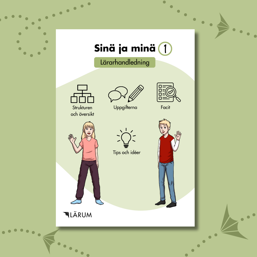 Pärmbilden för Sinä ja minä 1 - lärarhandledning