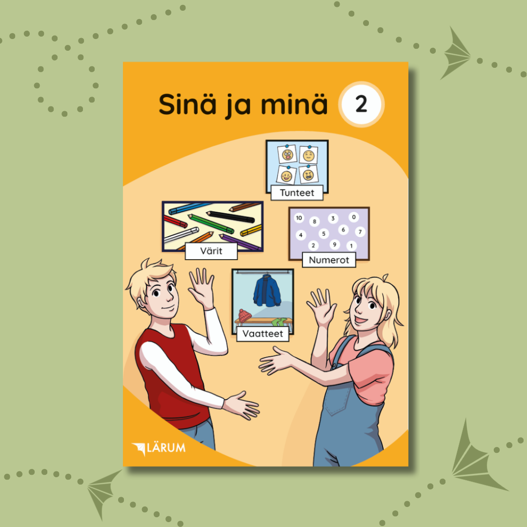 Pärmbilden för Sinä ja minä 2 - arbetsbok