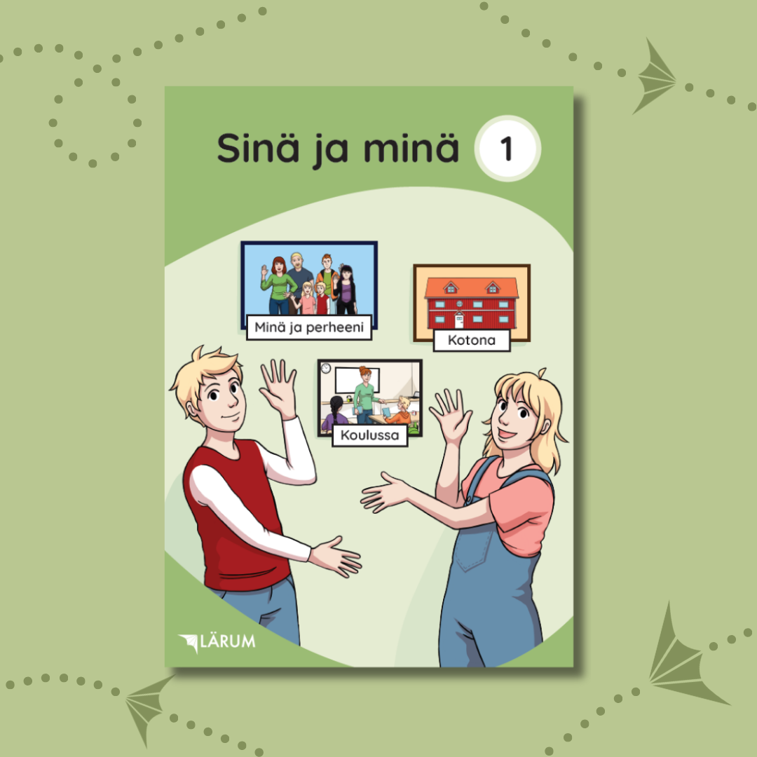 Pärmbilden för Sinä ja minä 1 - arbetsbok