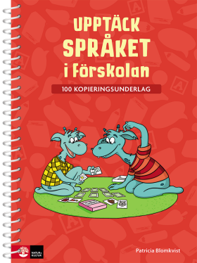 Pärmbilden för Upptäck språket i förskolan, 100 kopieringsunderlag 