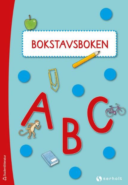 Pärmbilden för Bokstavsboken ABC